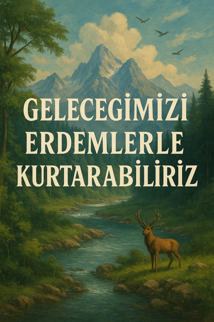 Mustafa Pakır’dan Doğa ve Kültür Çağrısı: “Geleceğimizi Erdemlerle Kurtarabiliriz”